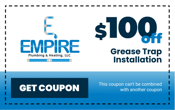 Empire Plumbing & Heating LLC in Baltimore, MD - Grease Trap Coupon