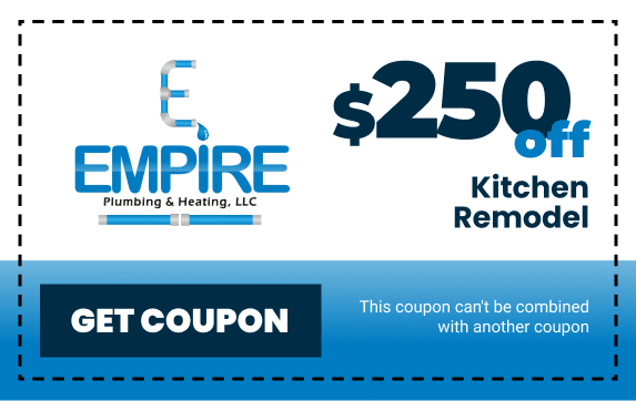Empire Plumbing & Heating LLC in Baltimore, MD - Kitchen Remodel Coupon