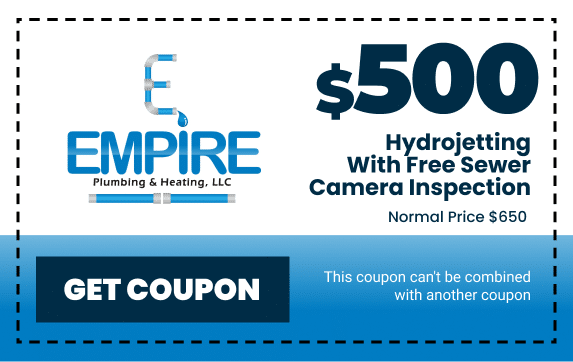 Empire Plumbing & Heating LLC in Baltimore, MD - Hydrojetting Coupon